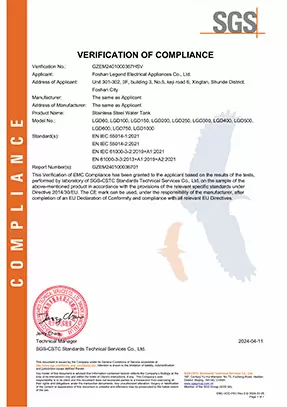 Certification